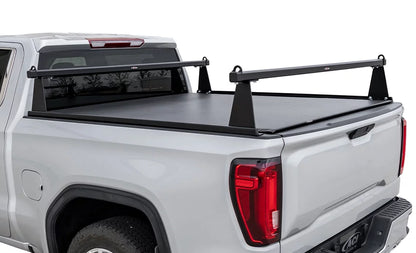 ADARAC 2014-2018 Fits Chevrolet Silverado Fits GMC Sierra 1500 2019 Silverado 1500 LD Sierra 1500 Limited 2015-2019 2500 3500 6' 6" Matte Black Aluminum M-series Truck Bed Racks F4020052