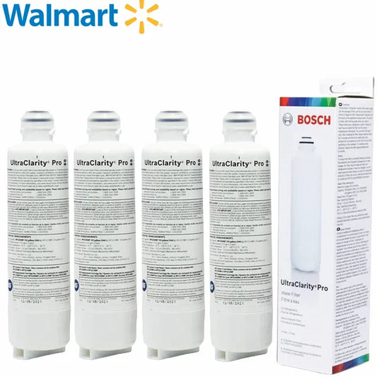 Bosch UltraClarity Pro Water Filter, BORPLFTR50,BORPLFTR55, RA450022, REPLFLTR55 Replacement/Compatible.(4 Pack)