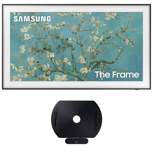 Samsung QN43LS03BAFXZA 43" The Frame 4K UltraHD Smart QLED TV with a Samsung VG-ARAB22WMT Auto-Rotating Wall Mount for 43"-55" Samsung TVs (2022)