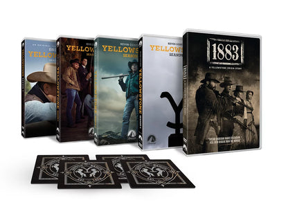 Yellowstone- Dutton Legacy Collection ( DVD) Limited Edition Collectible Dutton Ranch Coasters