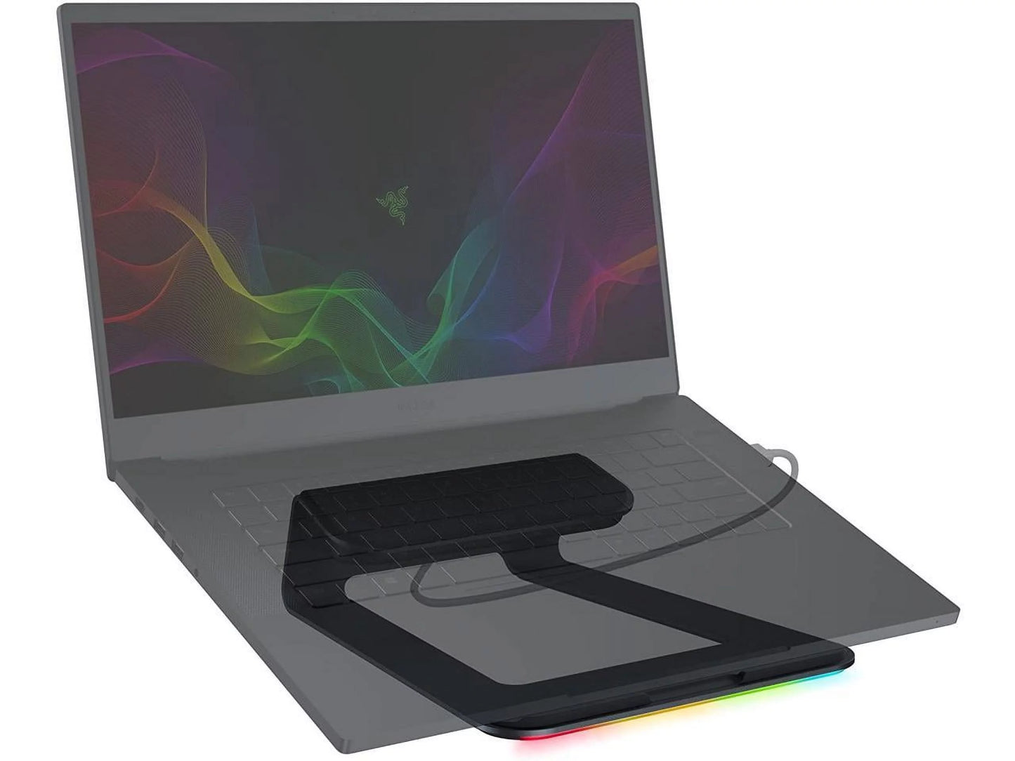 Razer Laptop Stand Chroma - Ergonomic Design - 3-Port USB 3.0 Hub