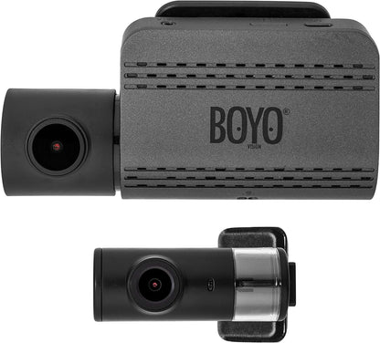 BOYO VTR219GW -Full HD 2 Channel Dash Camera Recorder