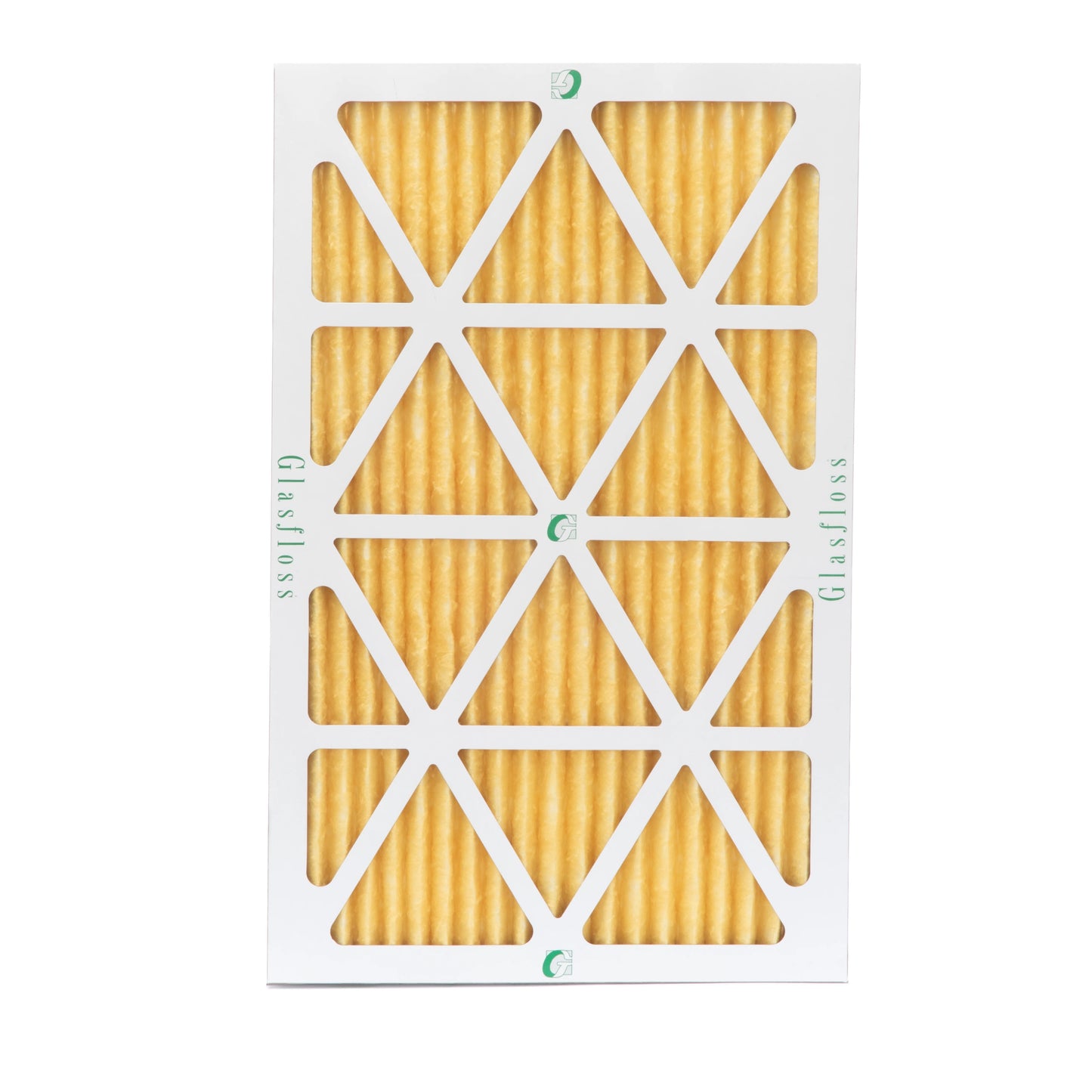 6 Pack of 16x24x1 MERV 11 Pleated Air Filters by Glasfloss. Actual Size: 15-1/2 x 23-1/2 x 7/8