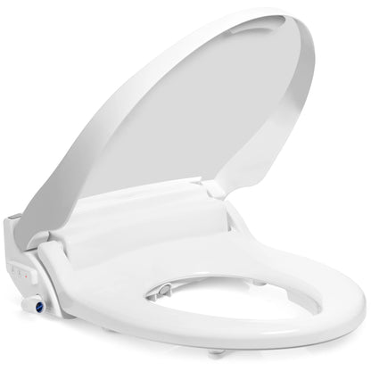 Brondell Swash Select BL97 Electronic Bidet Saddle, Elongated White