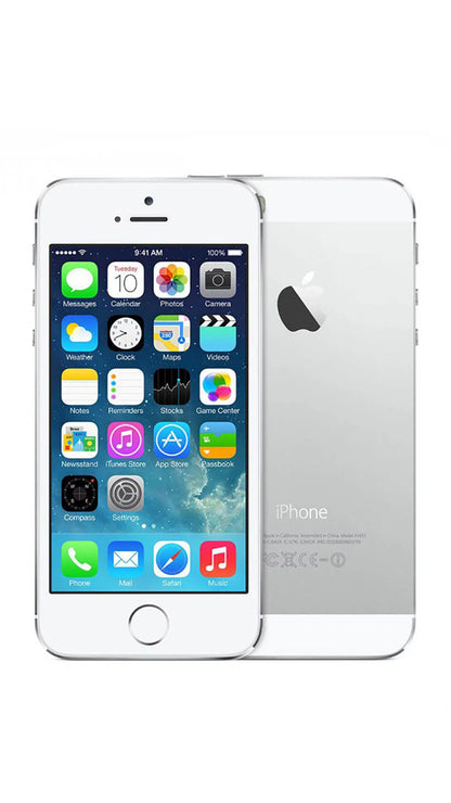 Apple iPhone 5s 16GB Unlocked GSM 4G LTE Phone w/ 8MP Camera - Silver (Used)