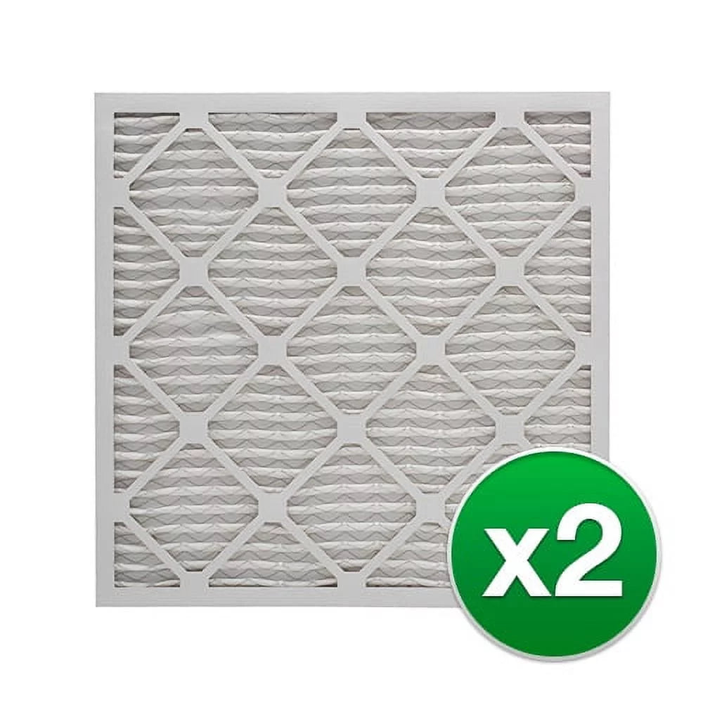 REP Pleated Air Filter For Honeywell FC100A1029 AC 16x25x4 MERV 8 (2 Pack)