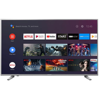 Restored Sharp 58" Class 4K (2160P) Smart LED TV (LC-58Q620U) (Refurbished)