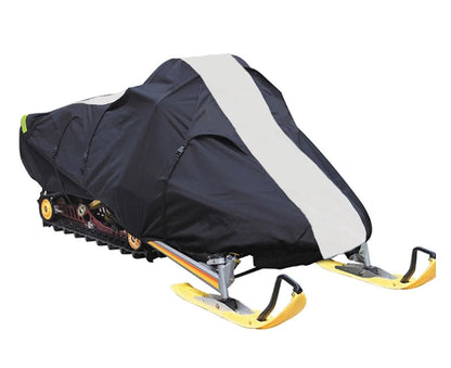 600D Snowmobile Travel and Storage Cover Compatible for 2004-2004 Model Year Ski Doo Bombardier GSX LIMITED 2 UP 800 Sleds. Slush and Mud Protection