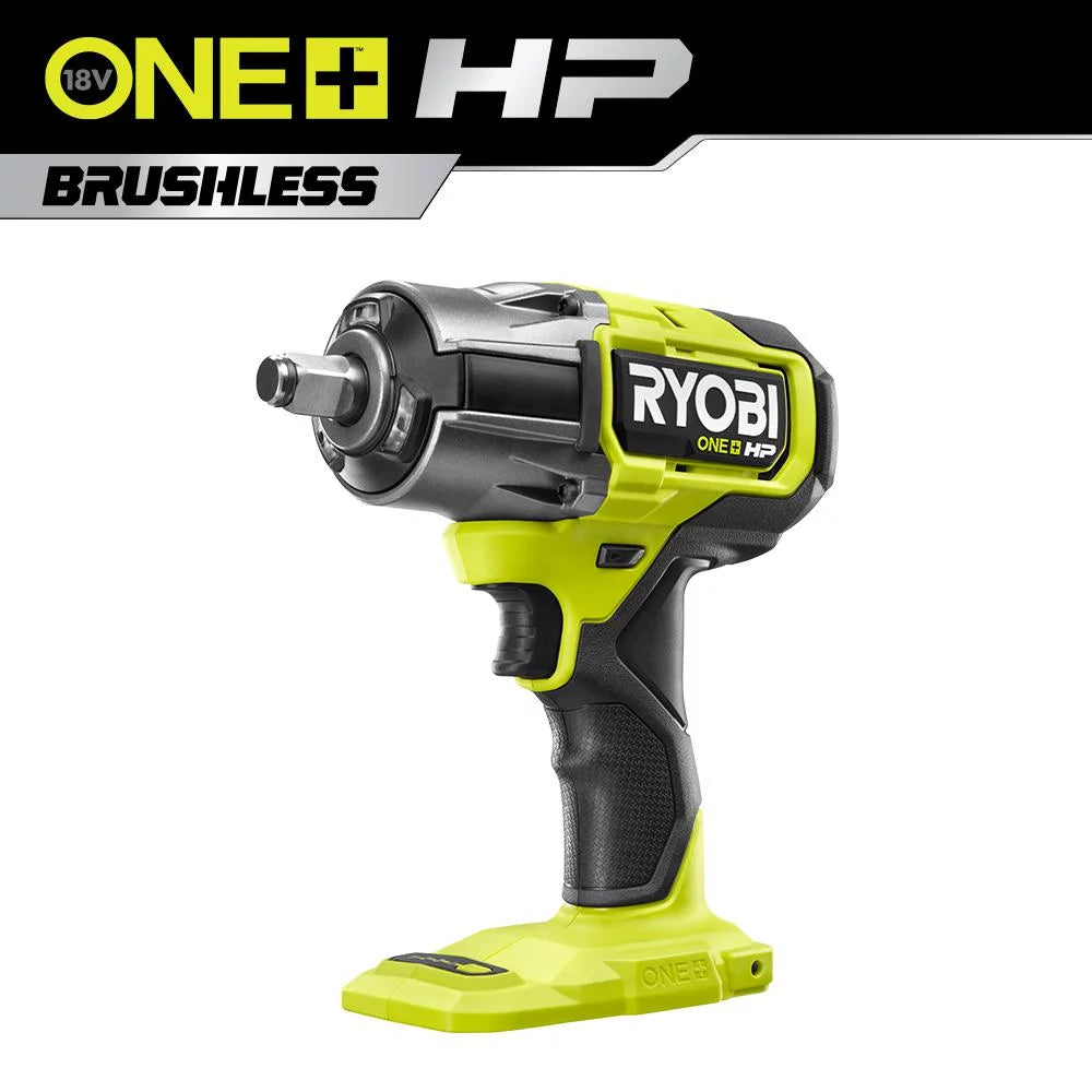 RYOBI ONE+ HP 18V Brushless Cordless 4-Mode 1/2 in. Impact Wrench (Tool Only) (P262)