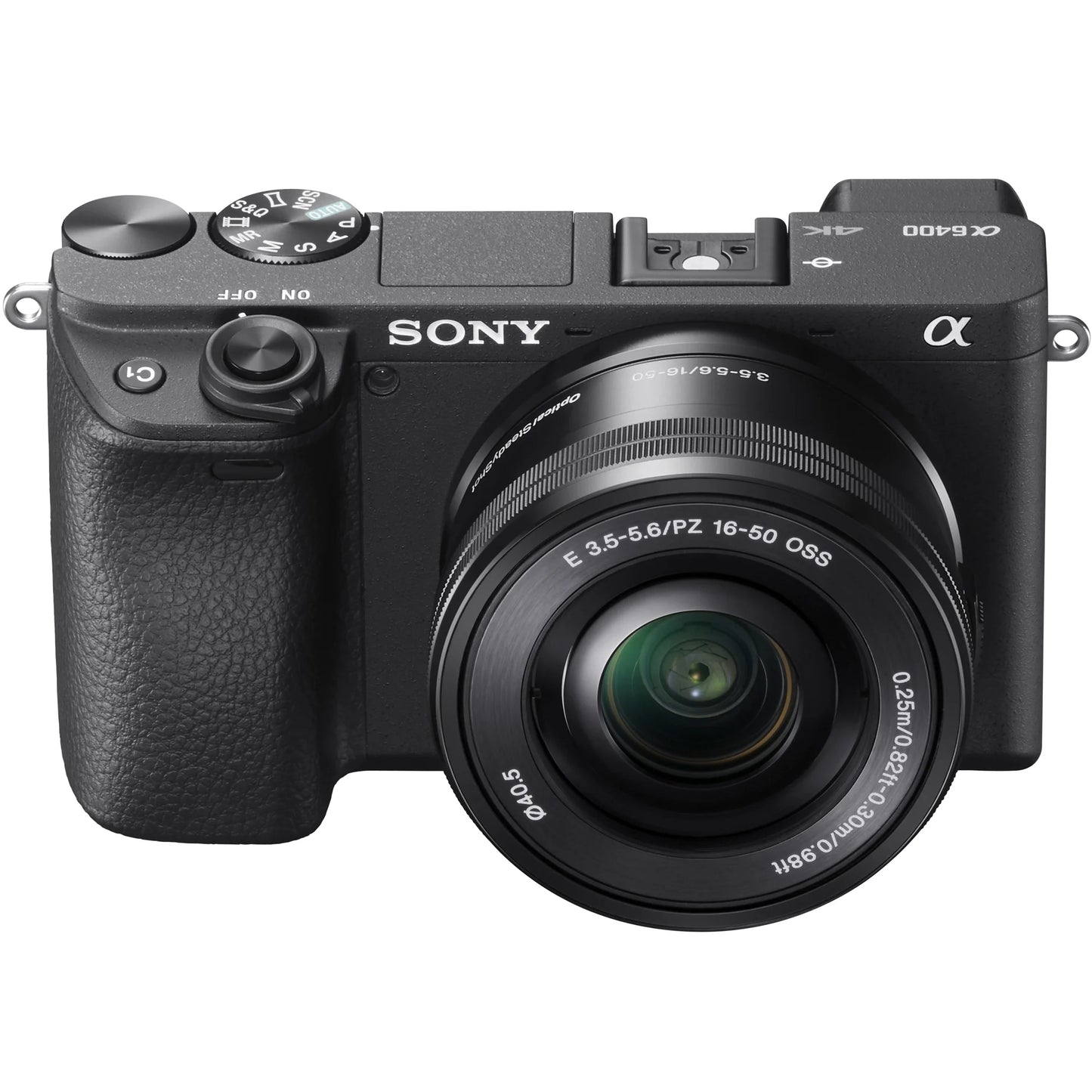 Sony ILCE-6400L a6400 Mirrorless APS-C Interchangeable-Lens Camera with 16-50mm Lens Bundle with 64GB Memory Card, Photo and Video Editing Suite, Camera Bag, 40.5mm Filter Kit and Camera Battery