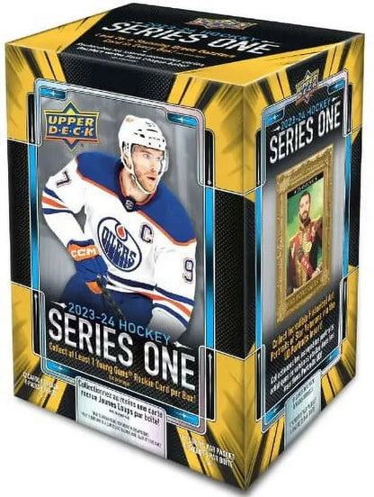 2023-24 Upper Deck Series 1 Hockey 4-Pack Blaster Box