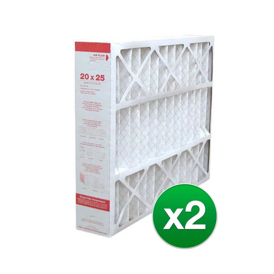 Replacement for Honeywell HVAC F35F1024 20x25x5 Air Filter MERV 11 (2 Pack)