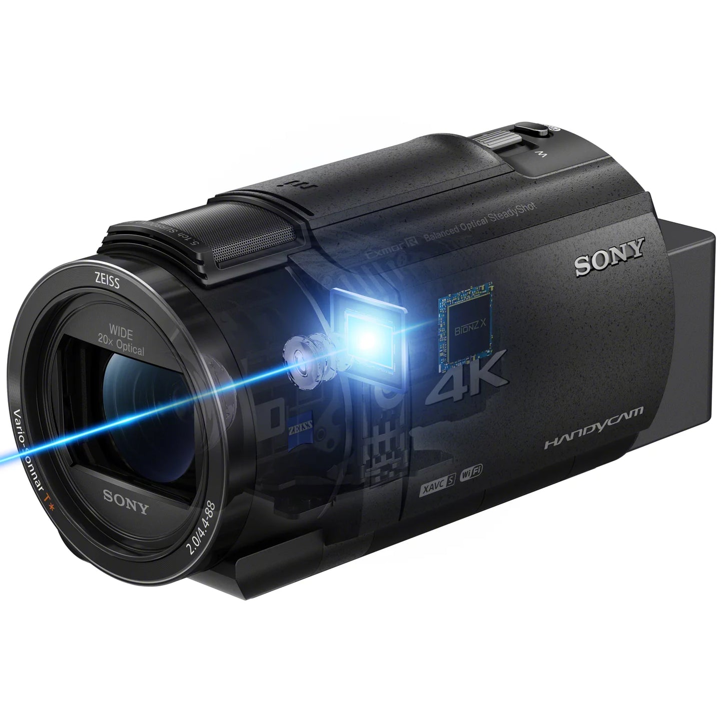 Sony AX43A Digital Video 4K Handycam Camcorder with Exmor R CMOS Sensor