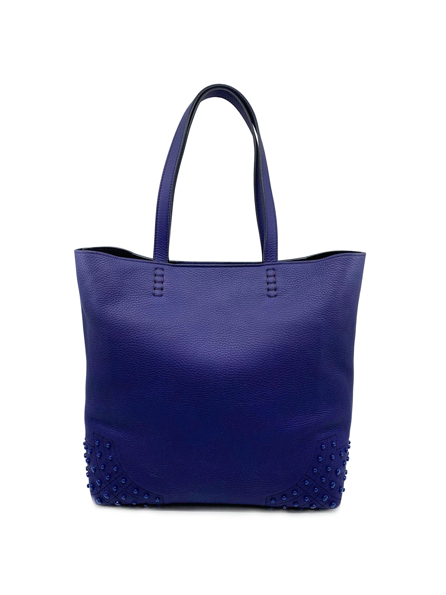 Tod's Satchel Wave New Tote Soft Gommini Violet XBWAMRFT301MACL-411