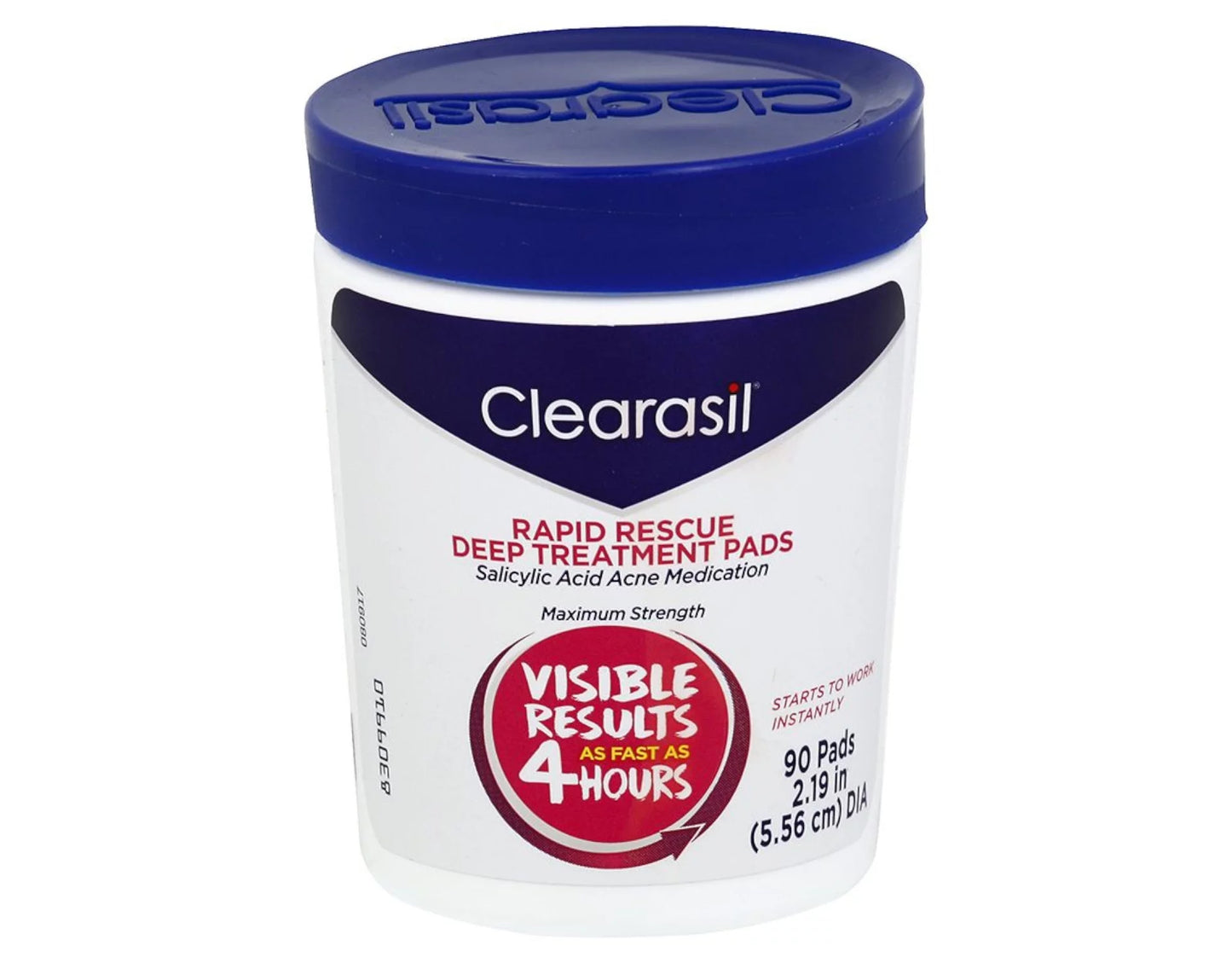 Clearasil Rapid Rescue Deep Treatment Acne Pads, 90 Count - Pack of 5