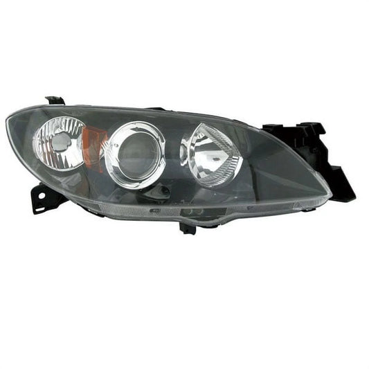 CAPA For 04-09 Mazda3 Front Headlight Headlamp Head Light w/o Bulb Right Side