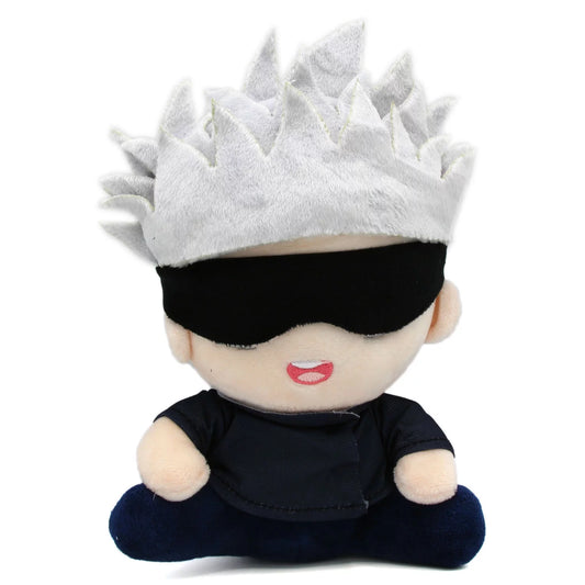 Satoru Gojo Blindfolded Sit - Jujutsu Kaisen 8" Plush