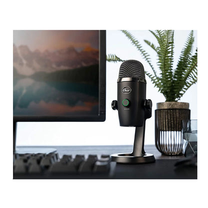 Blue Yeti Nano Premium USB Mic Blackout with Knox Gear Boom Arm, Pop Filter and Shock Mount