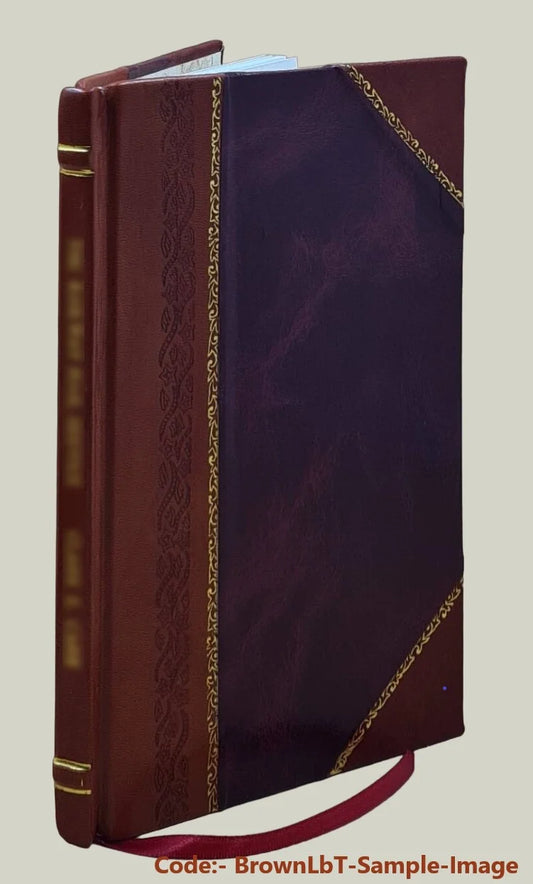 The Theory of Electrical Artificial Lines and Filters 1930 [Leather Bound]