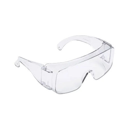 Tour Guard V Safety Glasses One Size Fits Most, Clear Frame/Lens, 20/Box