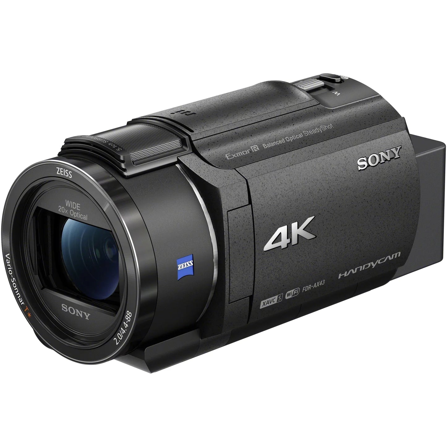 Sony AX43A Digital Video 4K Handycam Camcorder with Exmor R CMOS Sensor