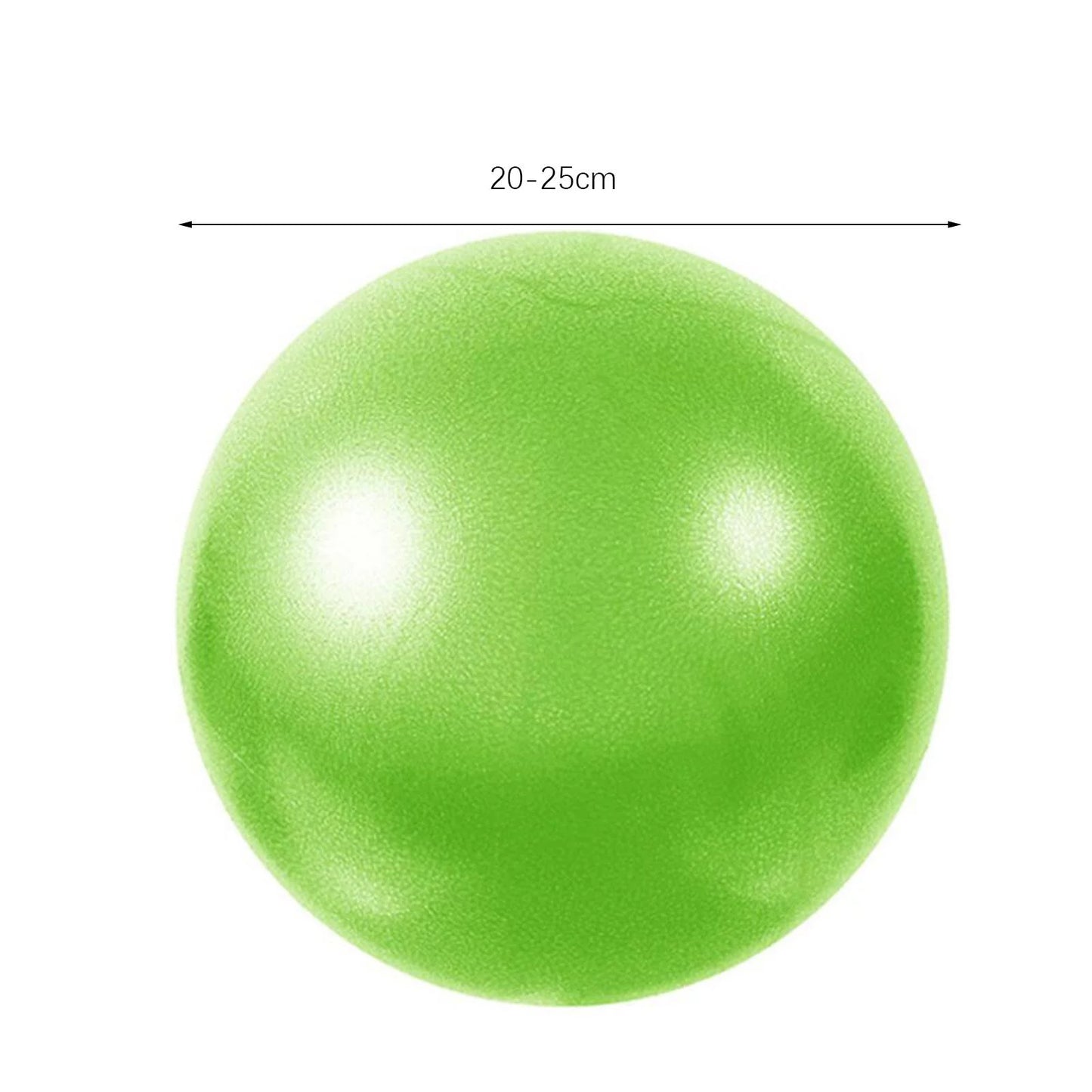 AMLESO 6xSmall Pilates Ball Heavy Duty Workout Ball for Home Gym Balance Green