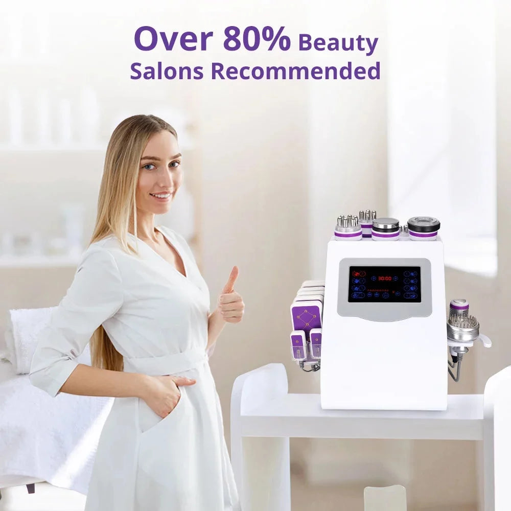 Suerbeaty 9 in 1 Body Machine Professional Beauty Machine Skin Care Beauty Equipment for Salon Studio Spa Home Use