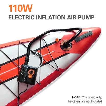 STERMAY Inflation Pump,And Boat 16psi Inflation Pump With 6pcs With 6pcs Nozzles InflatableAnd Air Pump 6pcs Nozzles Inflatable Siuke Pump Boat 16psi Laoshe Pump Huiop 16psi Jinmie