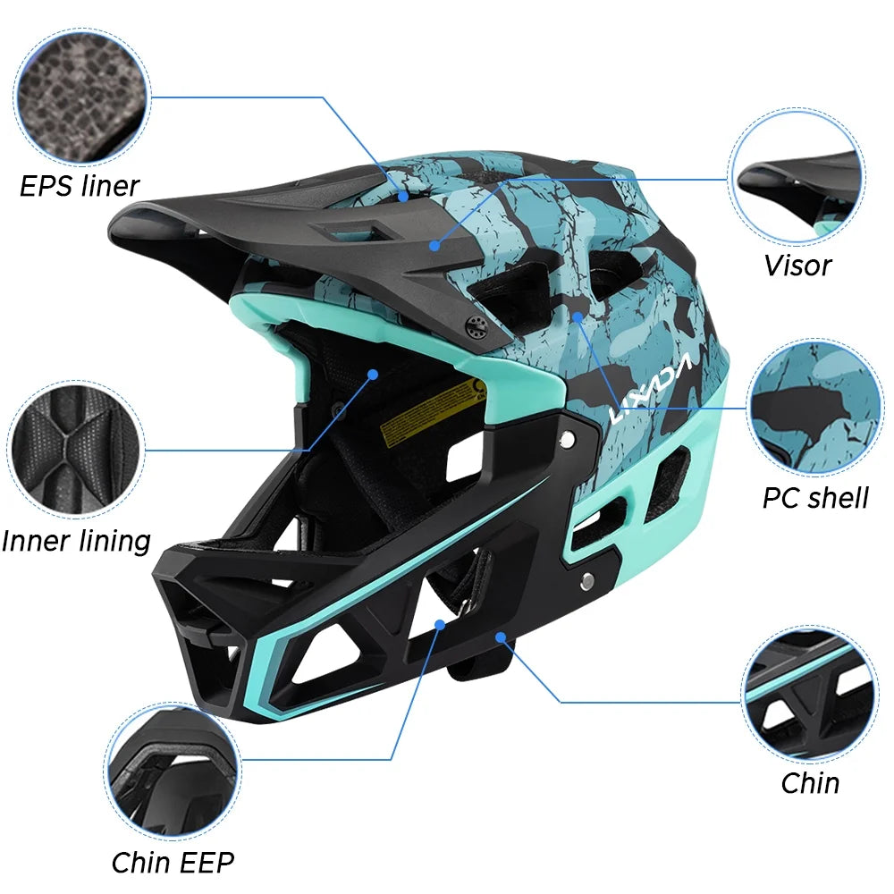 Tomshoo Safety headgear,31 Head Bicycle Helmet Circumferences Of Visor Over Head Circumferences Mtb Helmet Downhill Mtb And 59 Head Men/women Mountain Downhill Of Bicycle Over Circumference 59 – 59 – Off