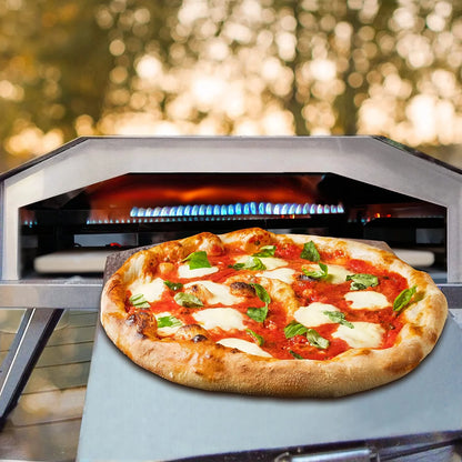 12 Gas Pizza Oven - Stainless Steel Outdoor Pizza Oven - Portable Gas Pizza Oven For Stone Baked Pizzas – Great For Any Outdoor Kitchen