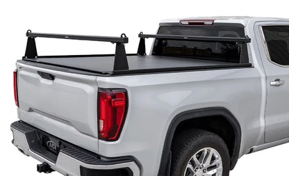 ADARAC 2014-2018 Fits Chevrolet Silverado Fits GMC Sierra 1500 2019 Silverado 1500 LD Sierra 1500 Limited 2015-2019 2500 3500 6' 6" Matte Black Aluminum M-series Truck Bed Racks F4020052