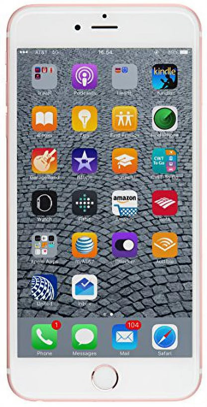 Restored Apple iPhone 6S Plus 64GB Unlocked GSM iOS Smartphone Multi Colors (Rose Gold/White) (Refurbished)