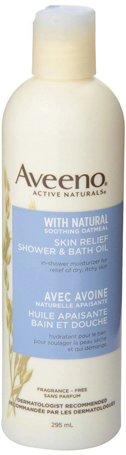 Aveeno Skin Relief Shower Bath Oil 10 oz