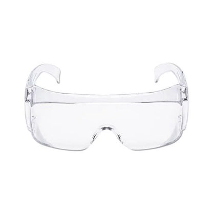 Tour Guard V Safety Glasses One Size Fits Most, Clear Frame/Lens, 20/Box