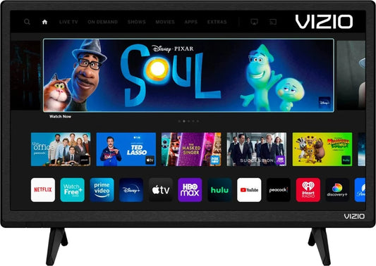 VIZIO - 24" Class D-Series LED 720P Smart TV with Remote (Batteries included) and TV stand