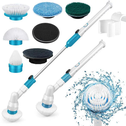 AYMZ Electric Spin Scrubber Cordless Power Cleaning Brush Shower Scrubber for Bathroom Floor