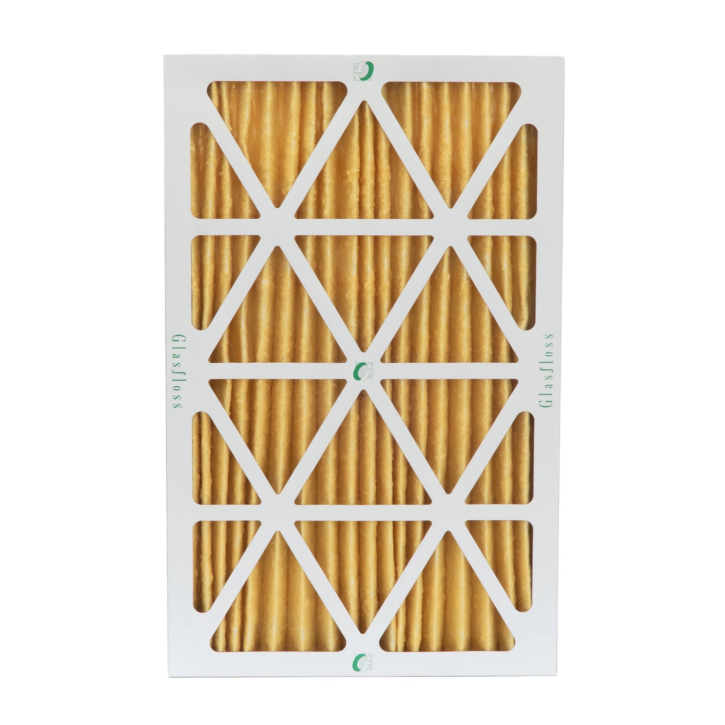 3 Pack of 12x24x2 MERV 11 Pleated 2" Inch Air Filters by Glasfloss. Actual Size: 11-3/8 x 23-3/8 x 1-3/4