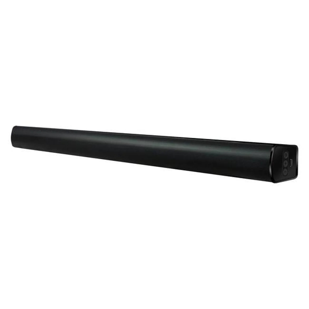 35 in. 2.0 Channel 60W RMS Optical Bluetooth Sound Bar, Black