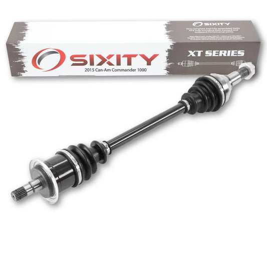 Sixity XT Front Left Axle compatible with Can-Am Commander 1000 2015 - STD DPS XT XT-P 4X4