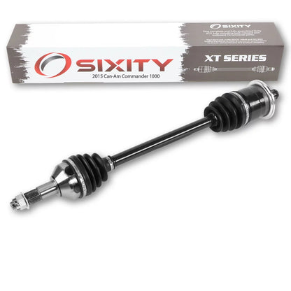 Sixity XT Rear Left Axle compatible with Can-Am Commander 1000 2015 - MAX 1000 DPS XT 4X4