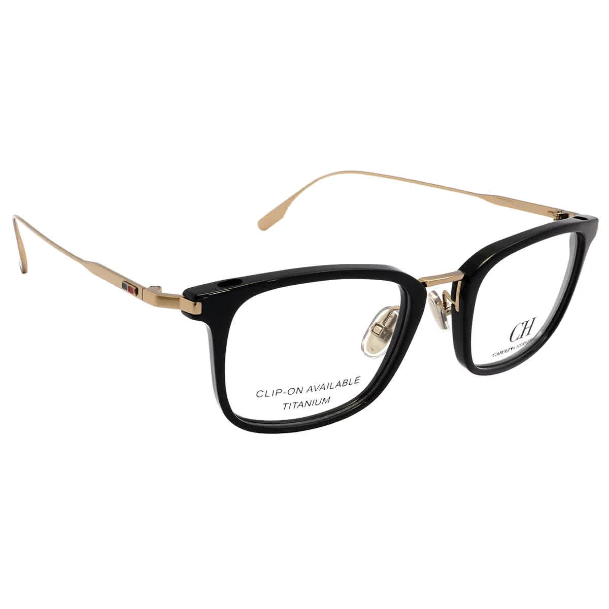 Carolina Herrera Demo Square Ladies Eyeglasses VHE859 0700 50