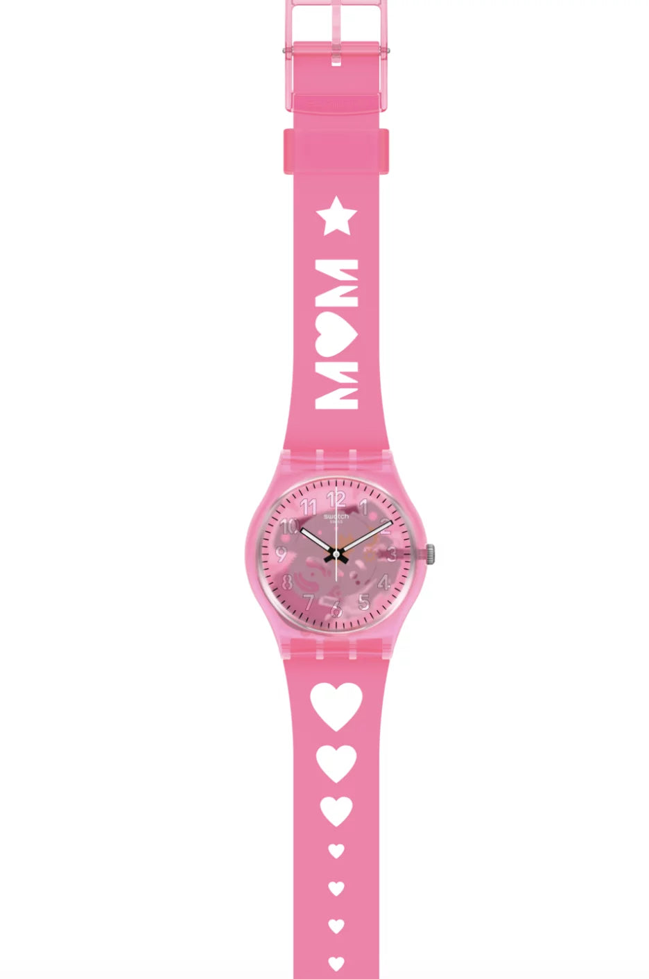 Swatch 2021 Mother Day Mom Love From A to Z Pink Limited Watch New with Box