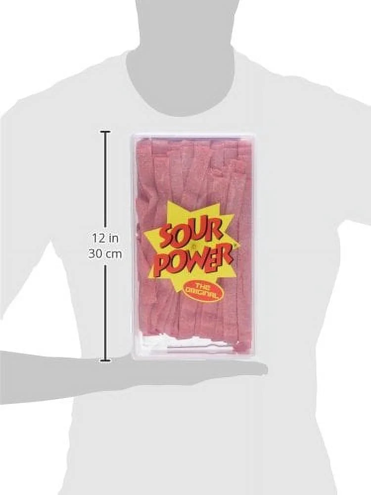 Strawberry Sour Power(R) Straws Bulk : 200 Count