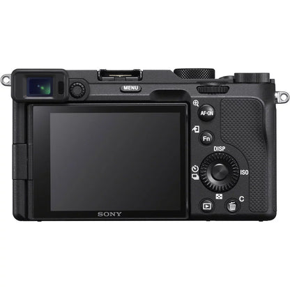 Sony a7C Mirrorless Camera (Black) with 28-60mm Lens+24mm f/2.8 G Lens +3 PC Filter +64GB