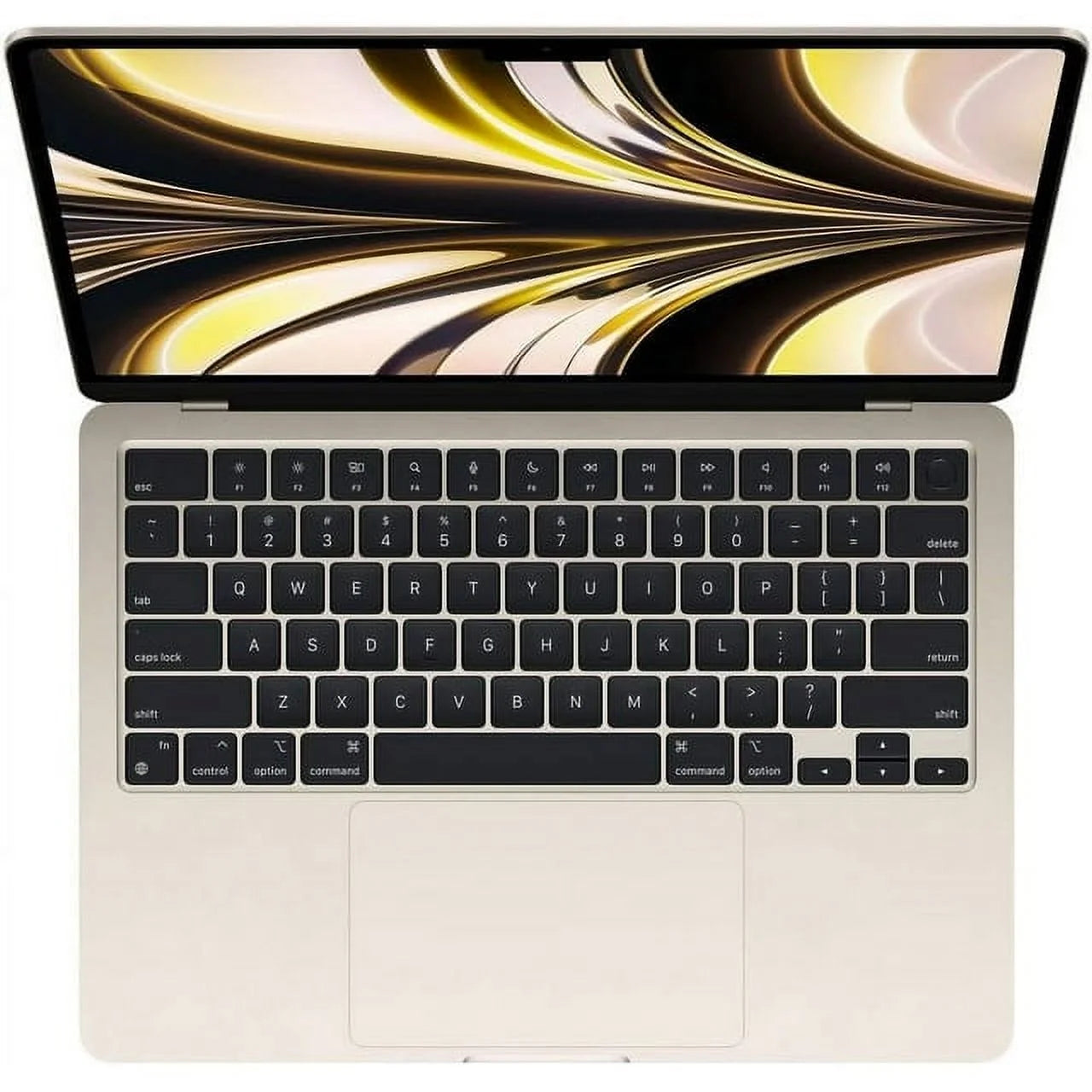 Restored 2022 Apple MacBook Air Laptop with M2 chip: 13.6-inch Liquid Retina Display, 16GB RAM, 1TB SSD Storage, Starlight (Refurbished)