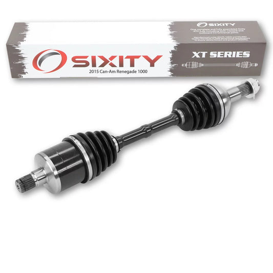 Sixity XT Rear Left Axle compatible with Can-Am Renegade 1000 2015 - EFI 4X4