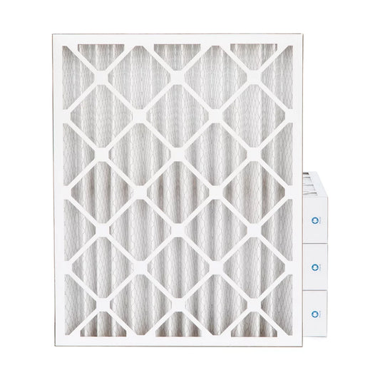 20x25x4 MERV 8 Pleated AC Furnace Air Filters. 4 Pack