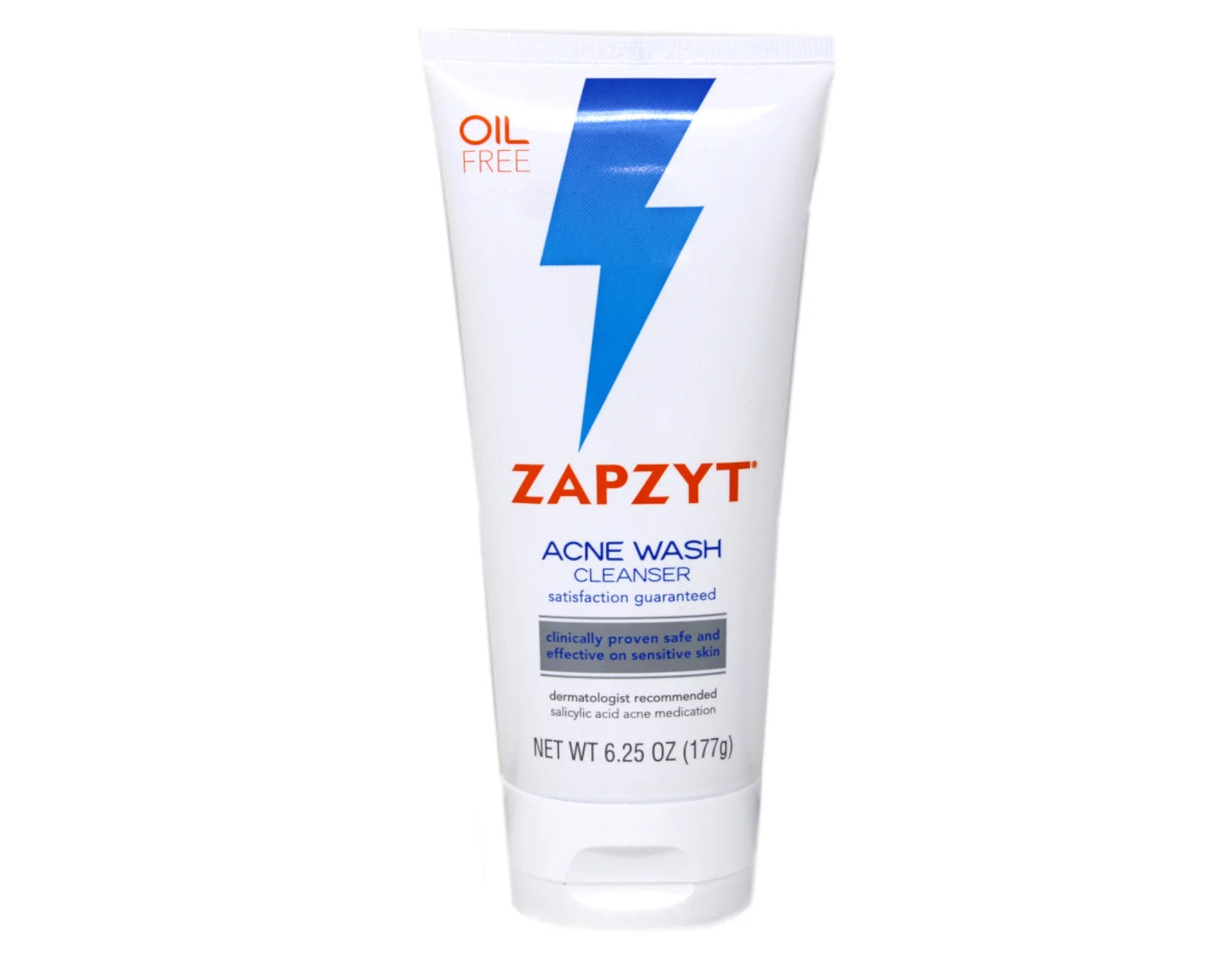 Zapzyt Acne Wash Treatment For Face And Body - 6.25 Oz, 6 Pack