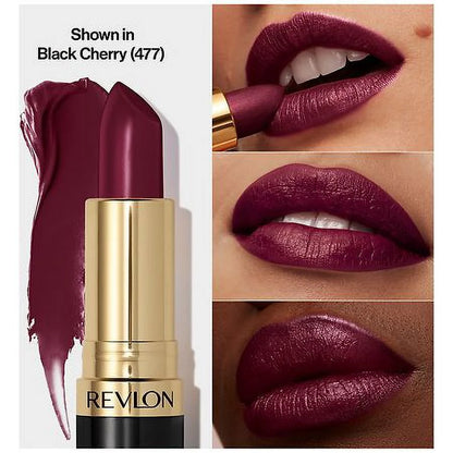 Revlon Super Lustrous Lipstick, Black Cherry 0.15 oz