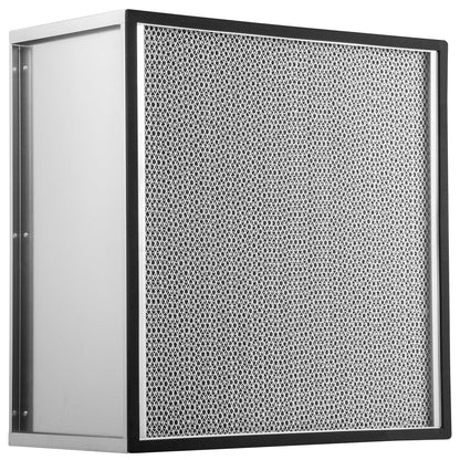 Bentism Filter Replacement, 24''x24''x11.5'' AC Filter, True HEPA Pleated Air Filter, Air Filter Replacement with Durable Galvanized Frame, 99.97% Standard Filter Compatible